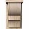 Ekena Millwork Ridgewood Rough Sawn Corbel w/Backplate, Douglas Fir, 8"W x 10"D x 14"H COR08X10X14RID01RDF - alternate 2